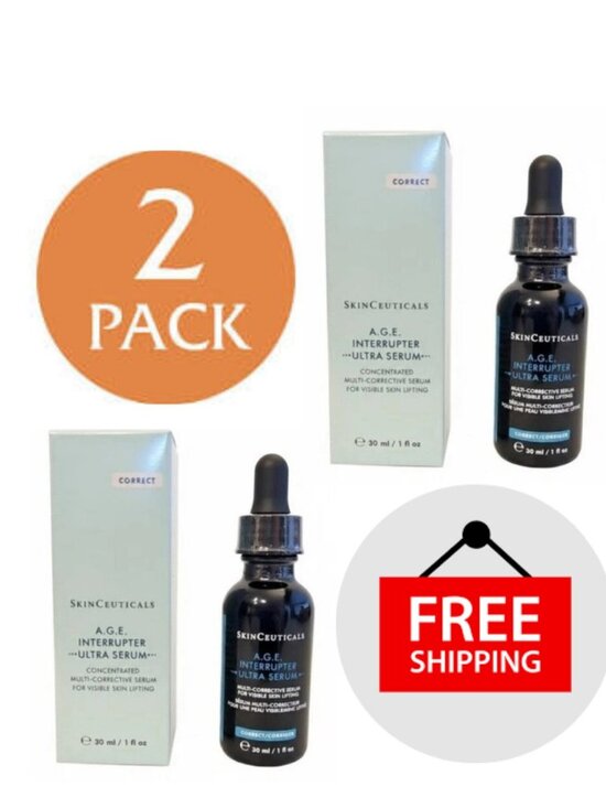 Branded Other - SkinCeuticals AGE A.G.E. Interrupter Ultra Serum Full Size 1 OZ Sealed Pack 2